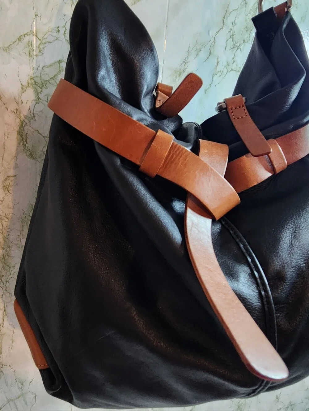 Christopher Kon Large Leather HOBO Bag